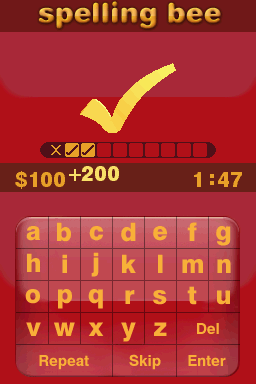 Spelling Challenges and More screenshot 3 for PSP